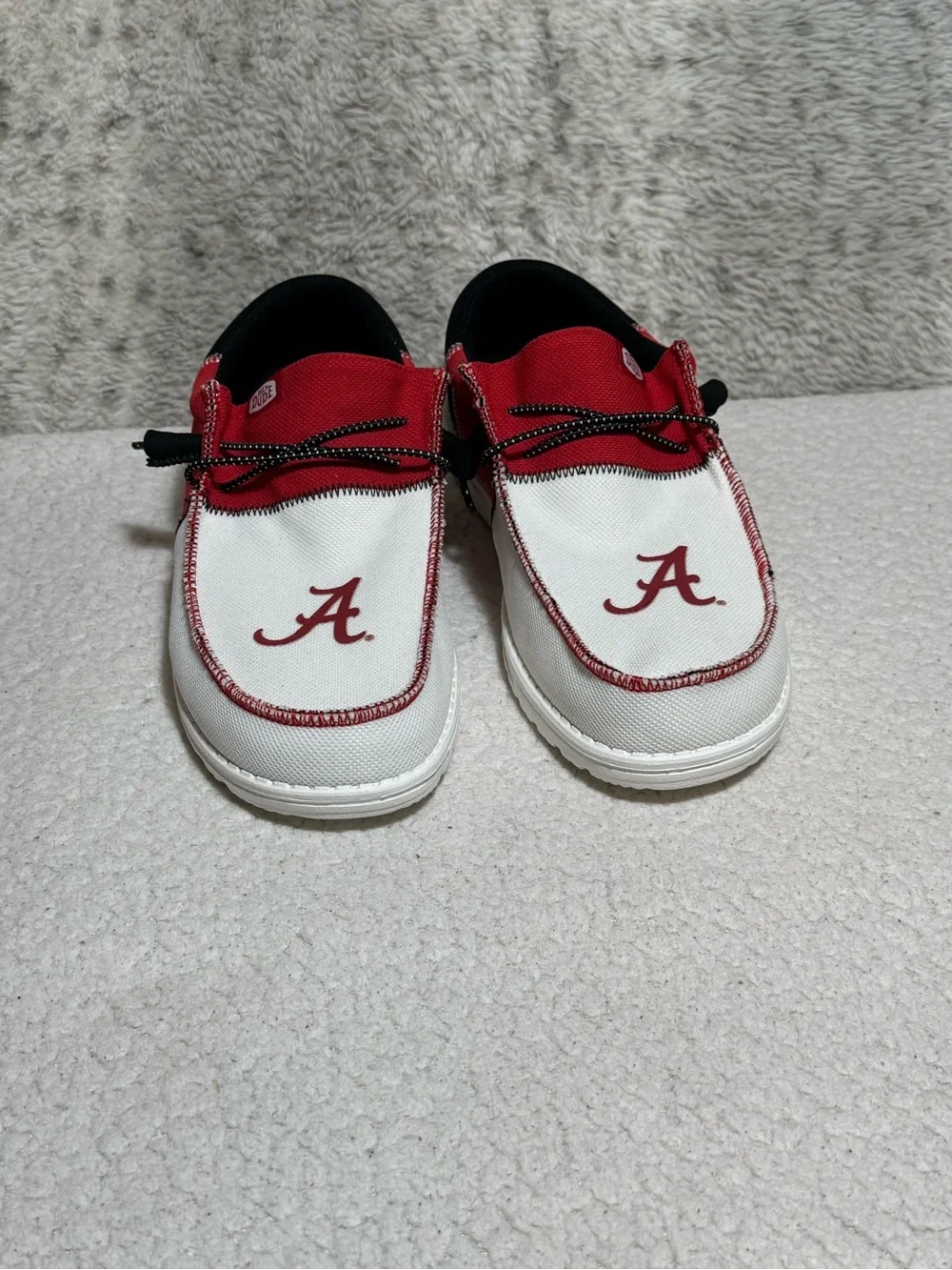HEYDUDE Wally Tri NCAA Alabama Crimson Tide Men's Casual Slip On Shoes Sz 13